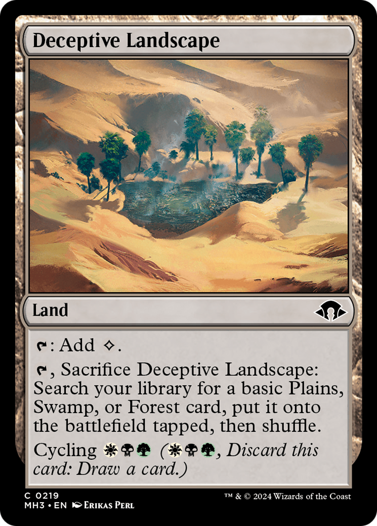 Deceptive Landscape [Modern Horizons 3] | L.A. Mood Comics and Games