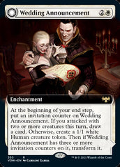 Wedding Announcement // Wedding Festivity (Extended Art) [Innistrad: Crimson Vow] | L.A. Mood Comics and Games