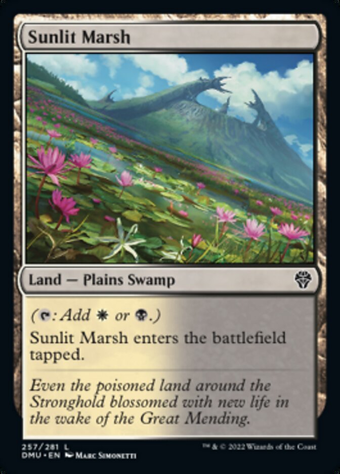 Sunlit Marsh [Dominaria United] | L.A. Mood Comics and Games