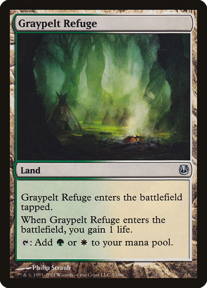 Graypelt Refuge [Duel Decks: Ajani vs. Nicol Bolas] | L.A. Mood Comics and Games
