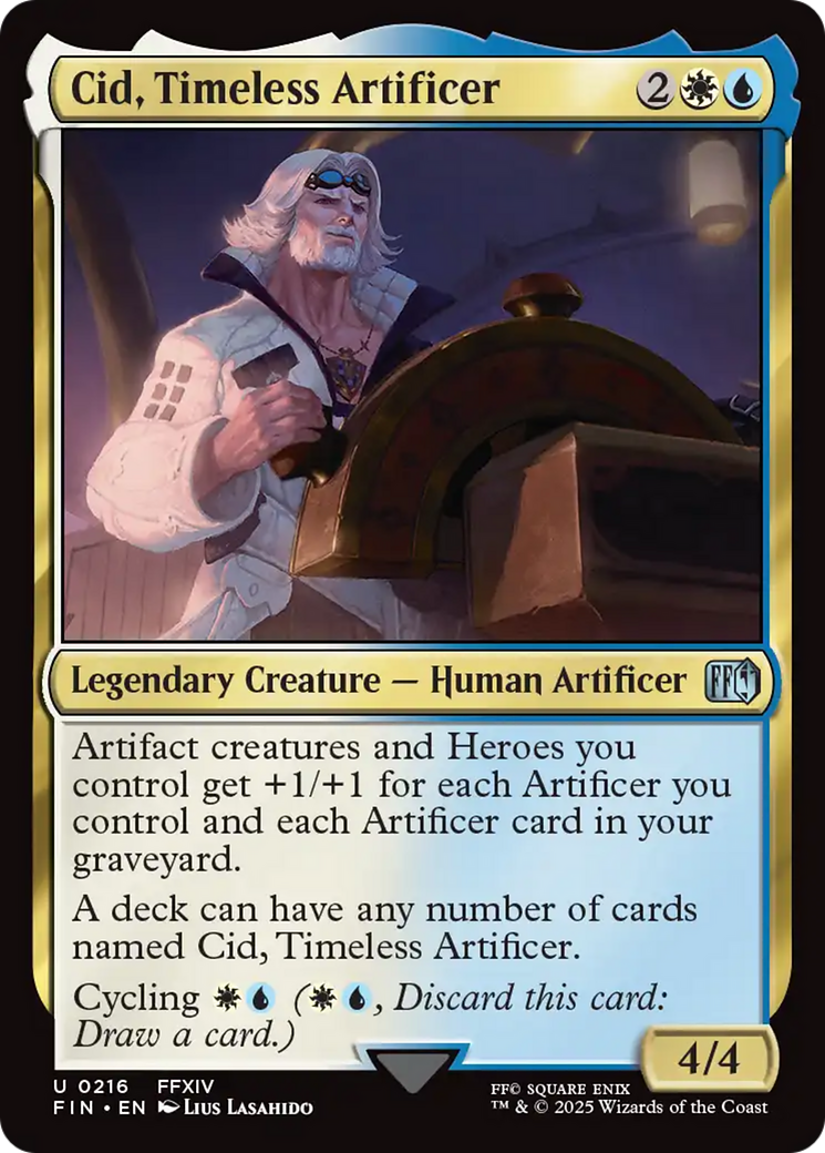 Cid, Timeless Artificer (0216) [FINAL FANTASY] | L.A. Mood Comics and Games