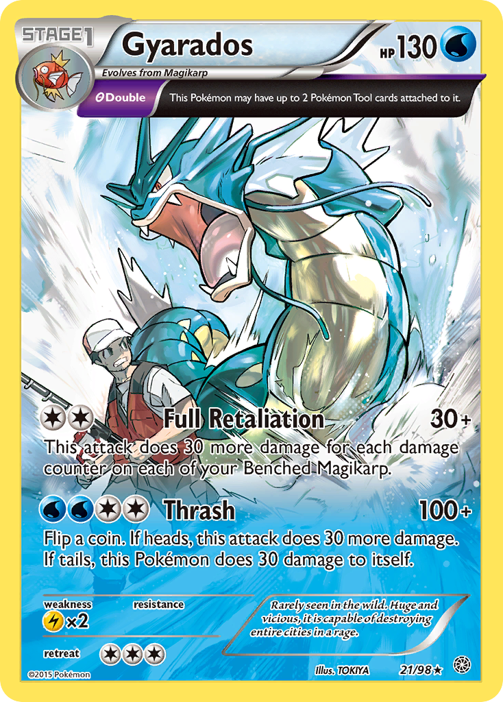 Gyarados (21/98) [XY: Ancient Origins] | L.A. Mood Comics and Games