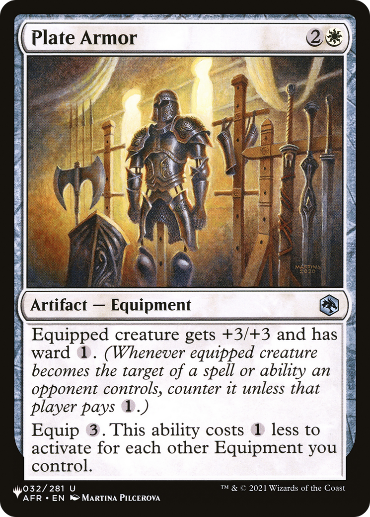 Plate Armor [The List] | L.A. Mood Comics and Games