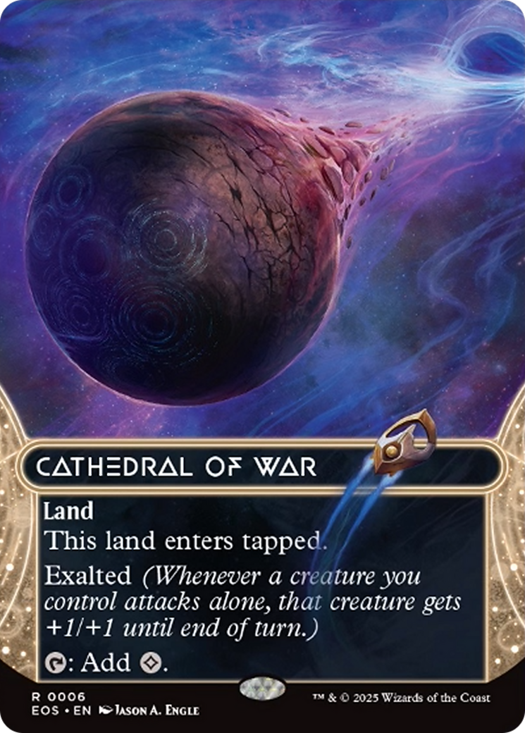 Cathedral of War (0006) (Borderless) [Edge of Eternities: Stellar Sights] | L.A. Mood Comics and Games