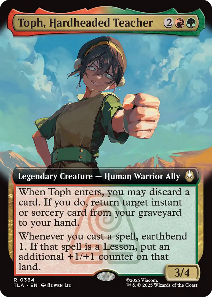 Toph, Hardheaded Teacher (Extended Art) [Avatar: The Last Airbender] | L.A. Mood Comics and Games