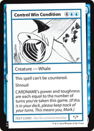 Control Win Condition (2021 Edition) [Mystery Booster Playtest Cards] | L.A. Mood Comics and Games