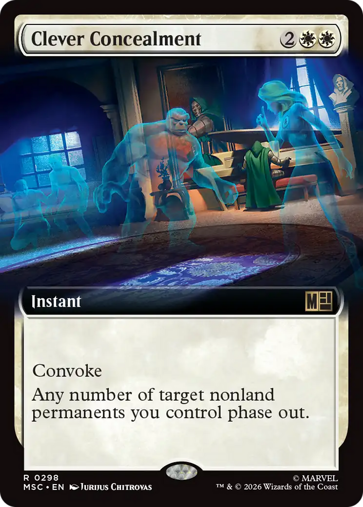 Clever Concealment (Extended Art) [Marvel Super Heroes Commander] | L.A. Mood Comics and Games