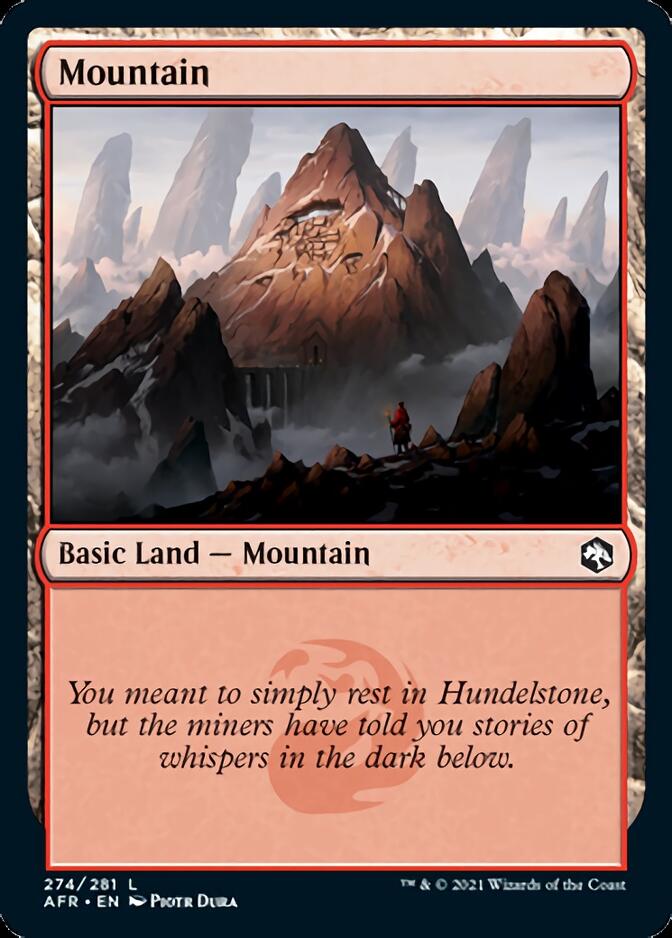 Mountain (274) [Dungeons & Dragons: Adventures in the Forgotten Realms] | L.A. Mood Comics and Games