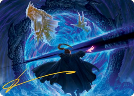 Bar the Gate Art Card (Gold-Stamped Signature) [Dungeons & Dragons: Adventures in the Forgotten Realms Art Series] | L.A. Mood Comics and Games