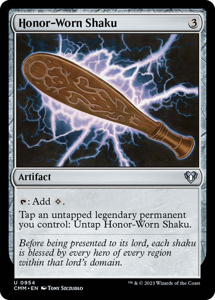 Honor-Worn Shaku [Commander Masters] | L.A. Mood Comics and Games