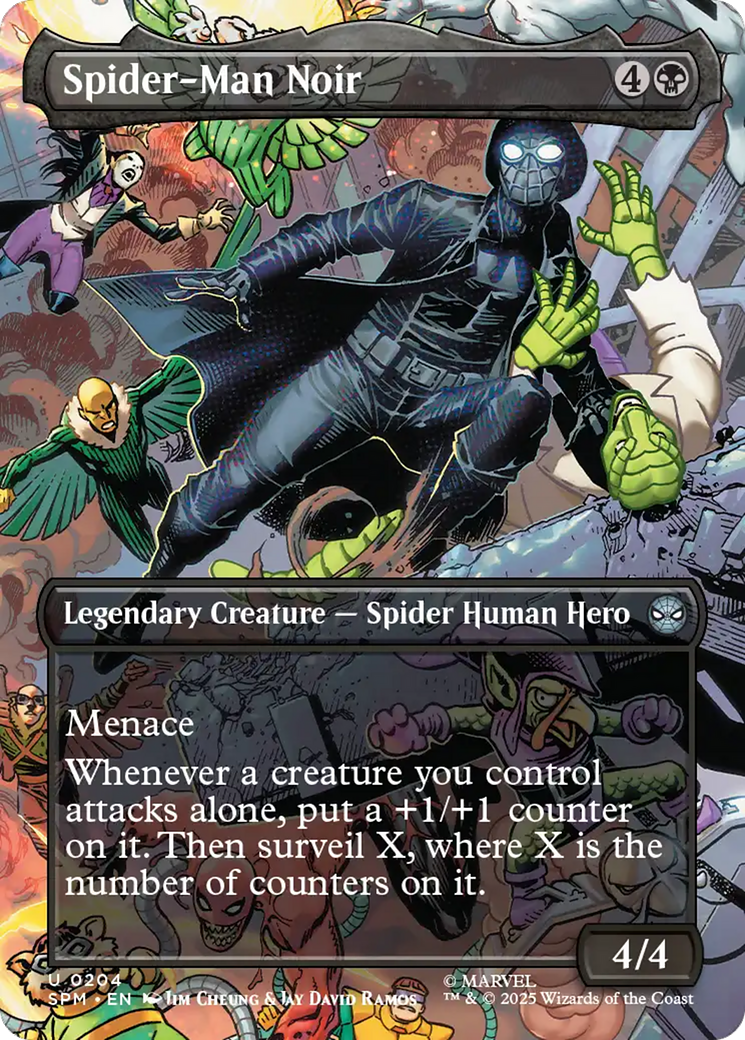 Spider-Man Noir (Borderless) [Marvel's Spider-Man] | L.A. Mood Comics and Games