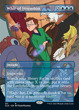Whir of Invention (Borderless) [Secret Lair Drop Series] | L.A. Mood Comics and Games