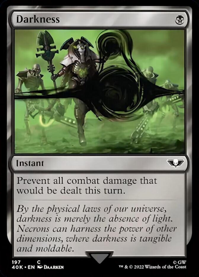 Darkness (Surge Foil) [Warhammer 40,000] | L.A. Mood Comics and Games