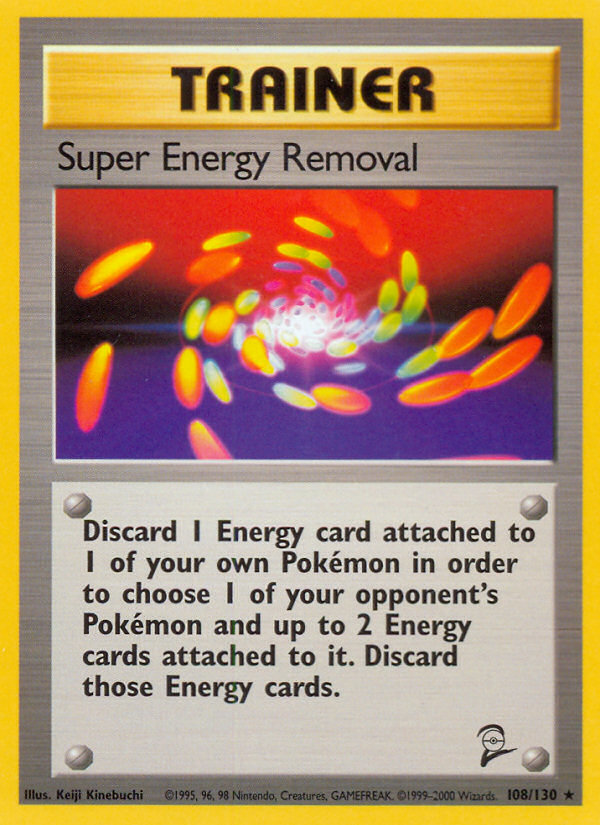 Super Energy Removal (108/130) [Base Set 2] | L.A. Mood Comics and Games