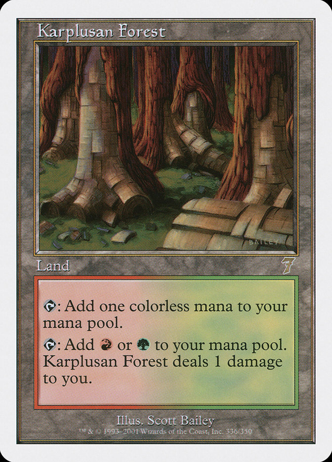 Karplusan Forest [Seventh Edition] | L.A. Mood Comics and Games