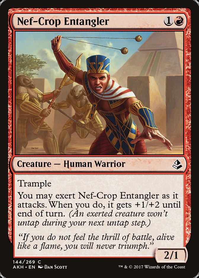 Nef-Crop Entangler [Amonkhet] | L.A. Mood Comics and Games