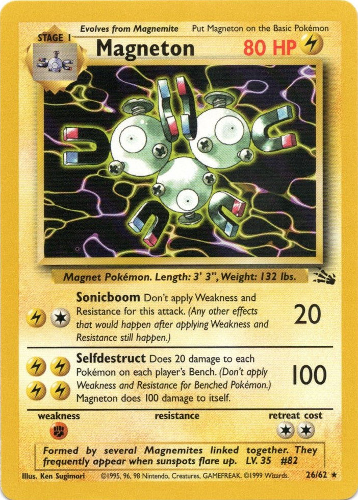 Magneton (26/62) [Fossil Unlimited] | L.A. Mood Comics and Games