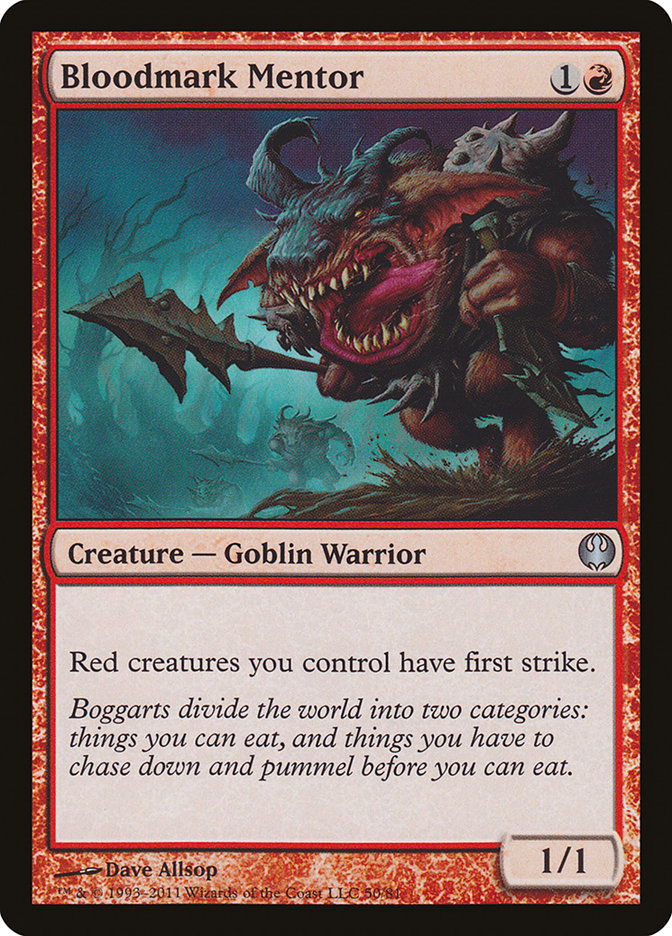 Bloodmark Mentor [Duel Decks: Knights vs. Dragons] | L.A. Mood Comics and Games