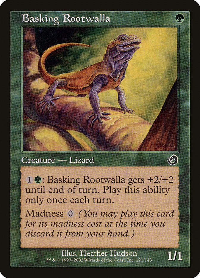Basking Rootwalla [Torment] | L.A. Mood Comics and Games