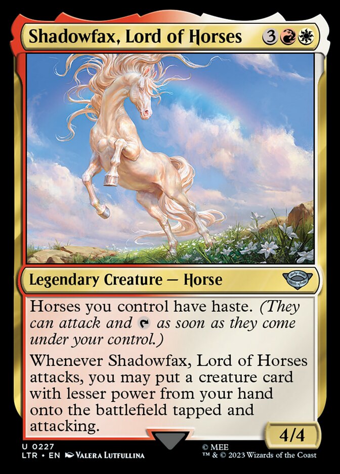 Shadowfax, Lord of Horses [The Lord of the Rings: Tales of Middle-Earth] | L.A. Mood Comics and Games
