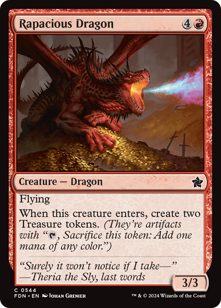 Rapacious Dragon [Foundations] | L.A. Mood Comics and Games