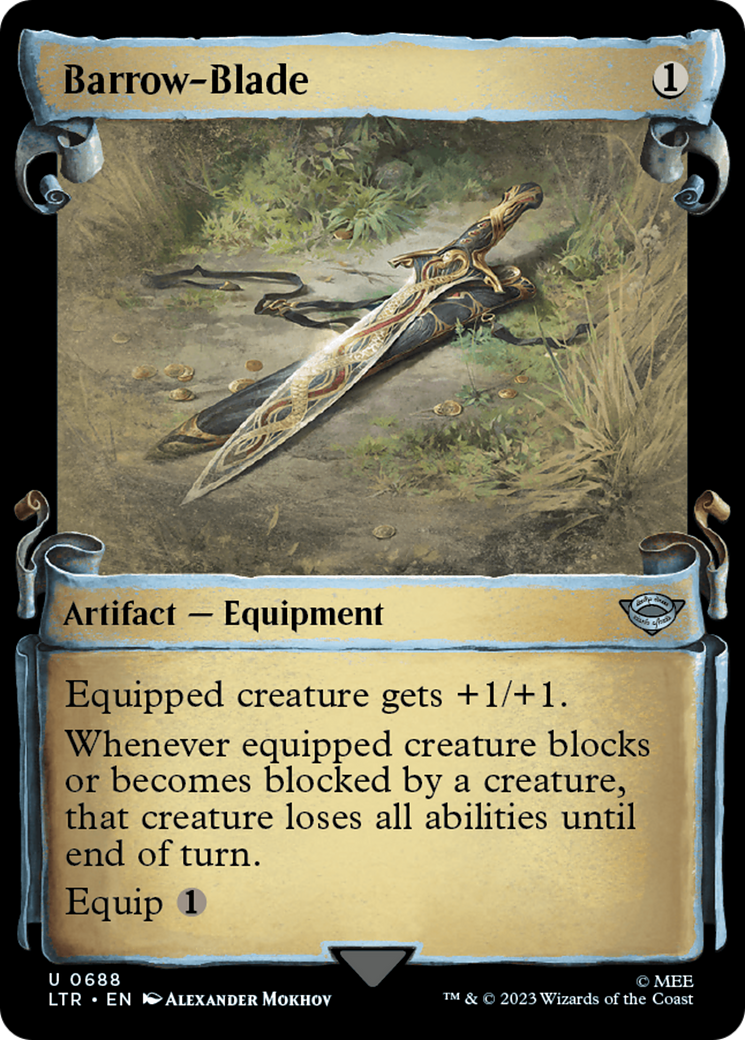 Barrow-Blade [The Lord of the Rings: Tales of Middle-Earth Showcase Scrolls] | L.A. Mood Comics and Games