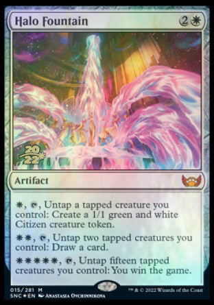 Halo Fountain [Streets of New Capenna Prerelease Promos] | L.A. Mood Comics and Games