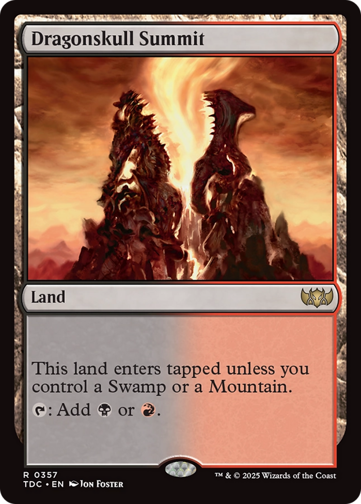 Dragonskull Summit [Tarkir: Dragonstorm Commander] | L.A. Mood Comics and Games
