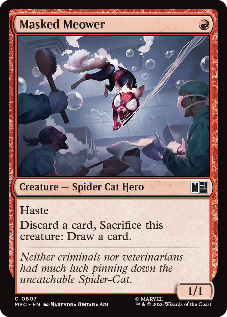 Masked Meower [Marvel Super Heroes Commander] | L.A. Mood Comics and Games