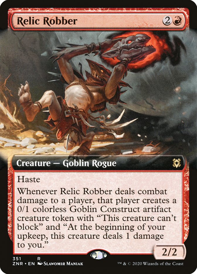 Relic Robber (Extended Art) [Zendikar Rising] | L.A. Mood Comics and Games