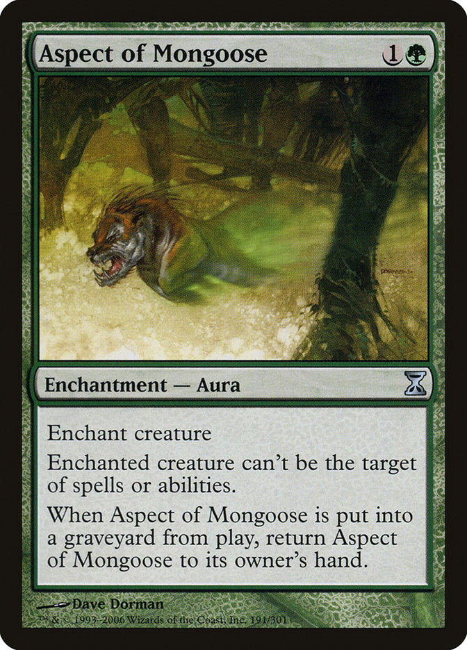 Aspect of Mongoose [Time Spiral] | L.A. Mood Comics and Games