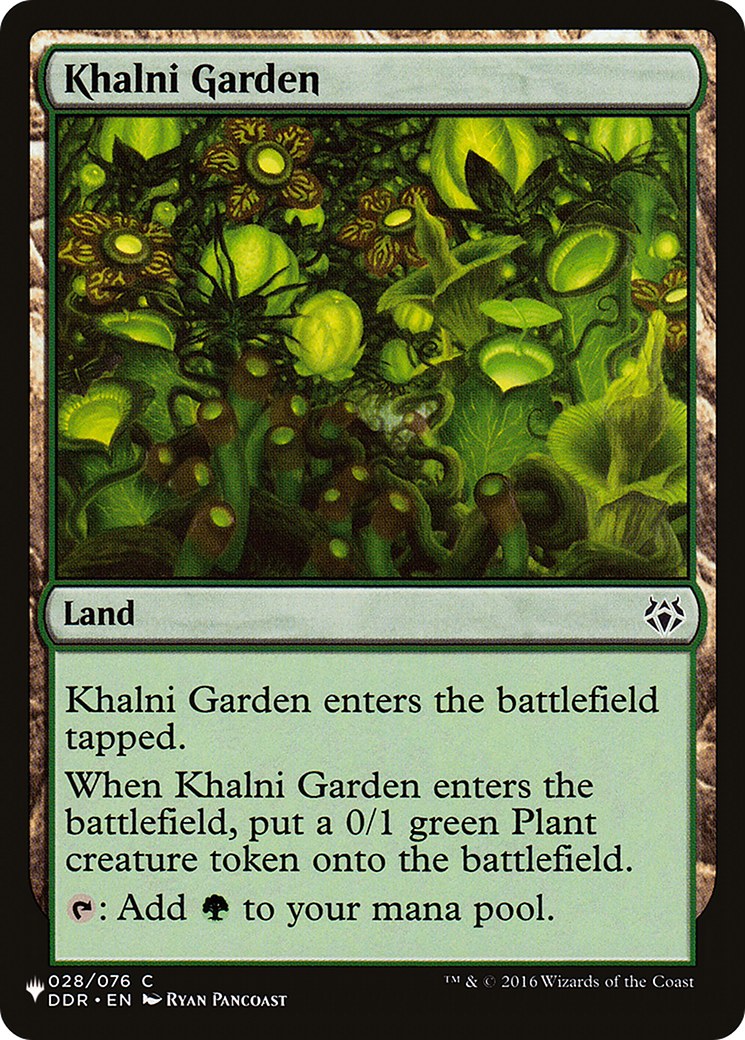 Khalni Garden [The List] | L.A. Mood Comics and Games