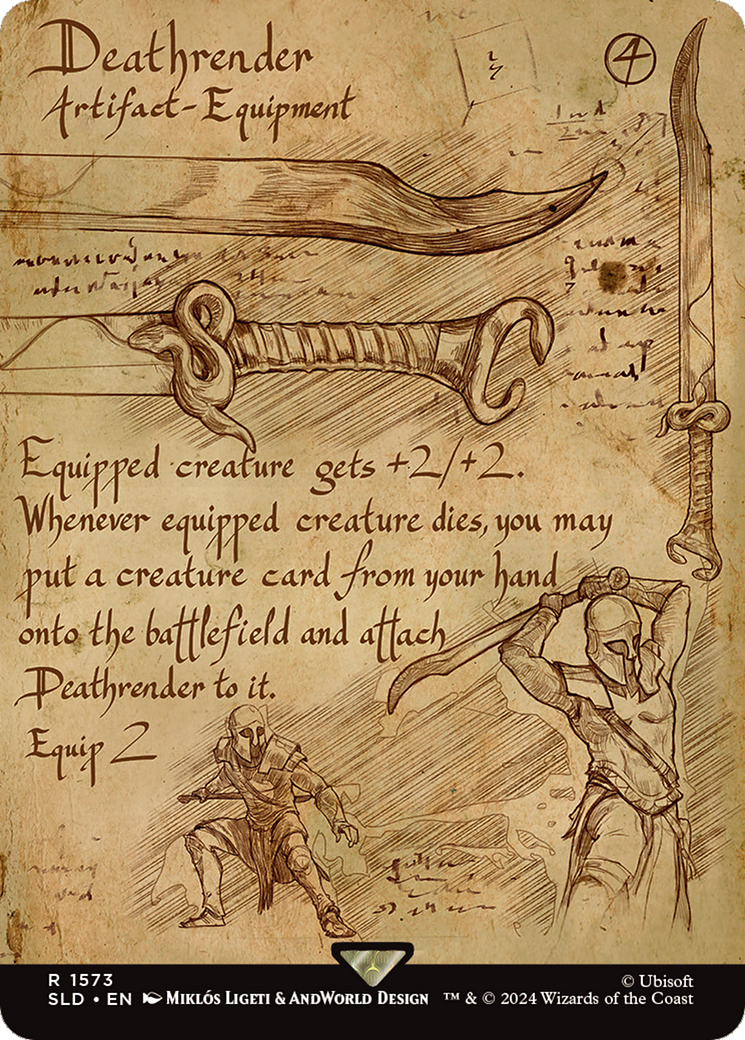 Deathrender (Rainbow Foil) [Secret Lair Drop Series] | L.A. Mood Comics and Games