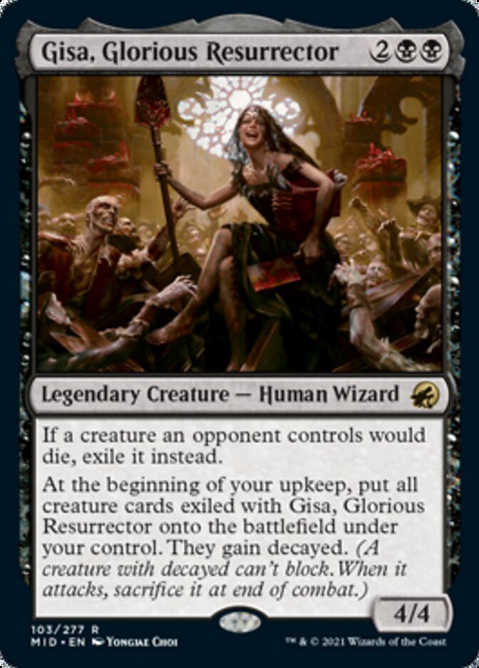 Gisa, Glorious Resurrector [Innistrad: Midnight Hunt] | L.A. Mood Comics and Games