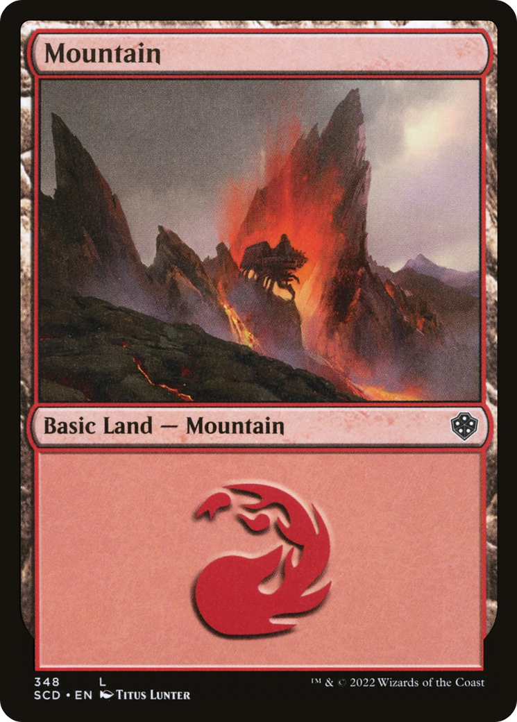 Mountain (348) [Starter Commander Decks] | L.A. Mood Comics and Games