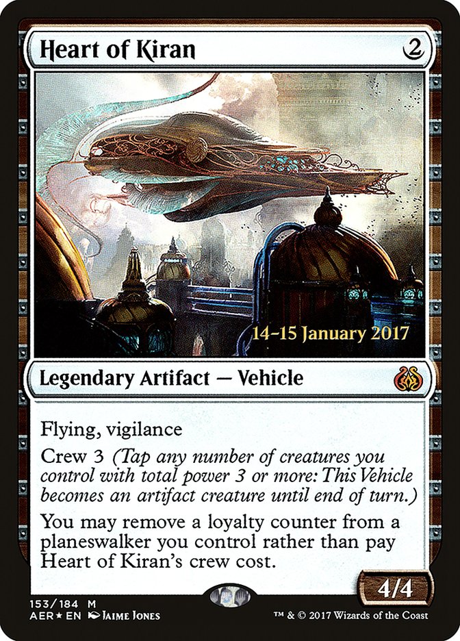 Heart of Kiran [Aether Revolt Prerelease Promos] | L.A. Mood Comics and Games