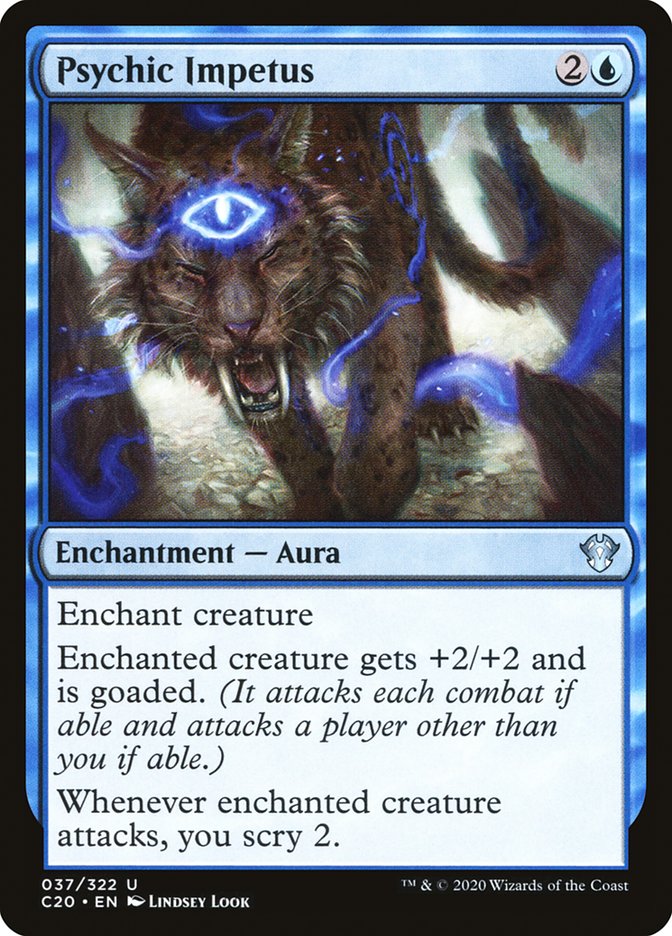 Psychic Impetus [Commander 2020] | L.A. Mood Comics and Games