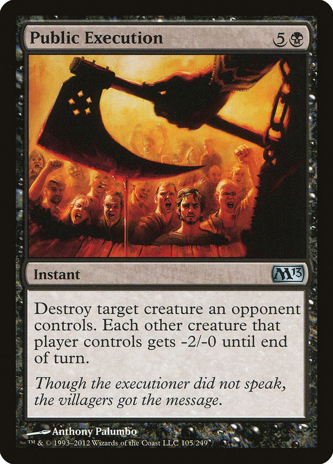 Public Execution [Magic 2013] | L.A. Mood Comics and Games