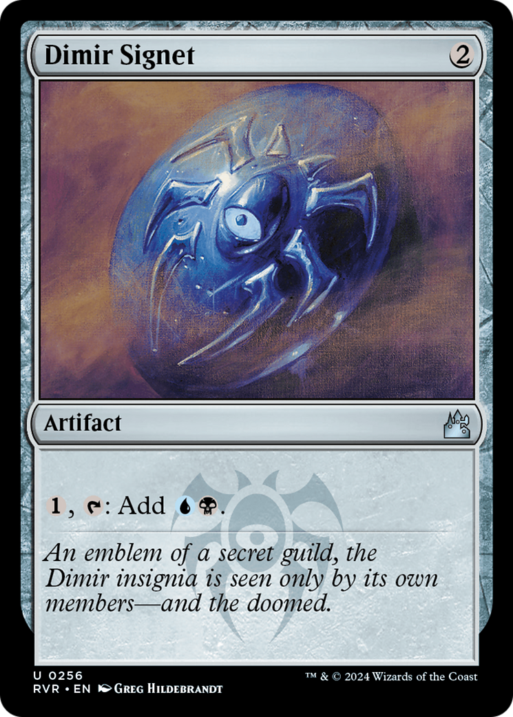 Dimir Signet [Ravnica Remastered] | L.A. Mood Comics and Games