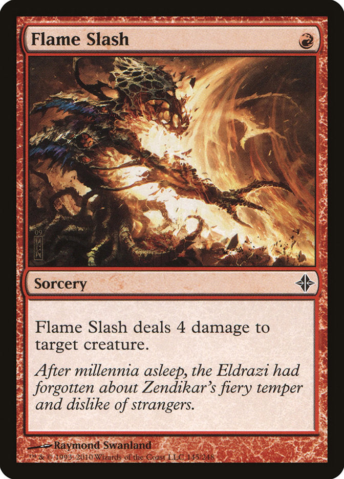 Flame Slash [Rise of the Eldrazi] | L.A. Mood Comics and Games