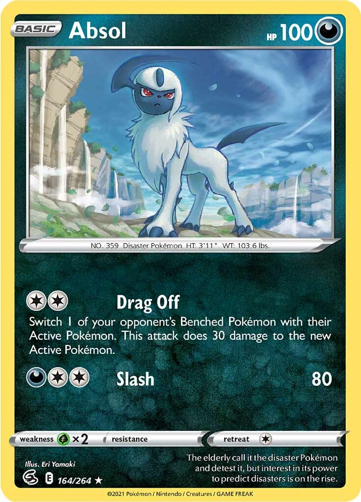 Absol (164/264) [Sword & Shield: Fusion Strike] | L.A. Mood Comics and Games