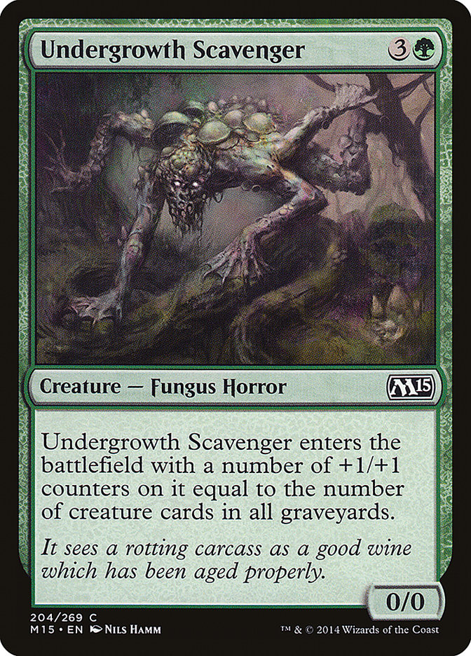 Undergrowth Scavenger [Magic 2015] | L.A. Mood Comics and Games