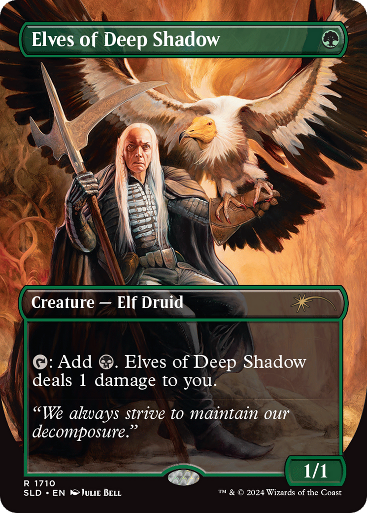 Elves of Deep Shadow (Rainbow Foil) [Secret Lair Drop Series] | L.A. Mood Comics and Games