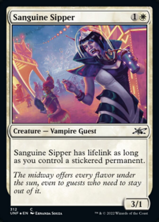 Sanguine Sipper (Galaxy Foil) [Unfinity] | L.A. Mood Comics and Games