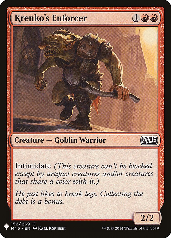 Krenko's Enforcer [Mystery Booster] | L.A. Mood Comics and Games