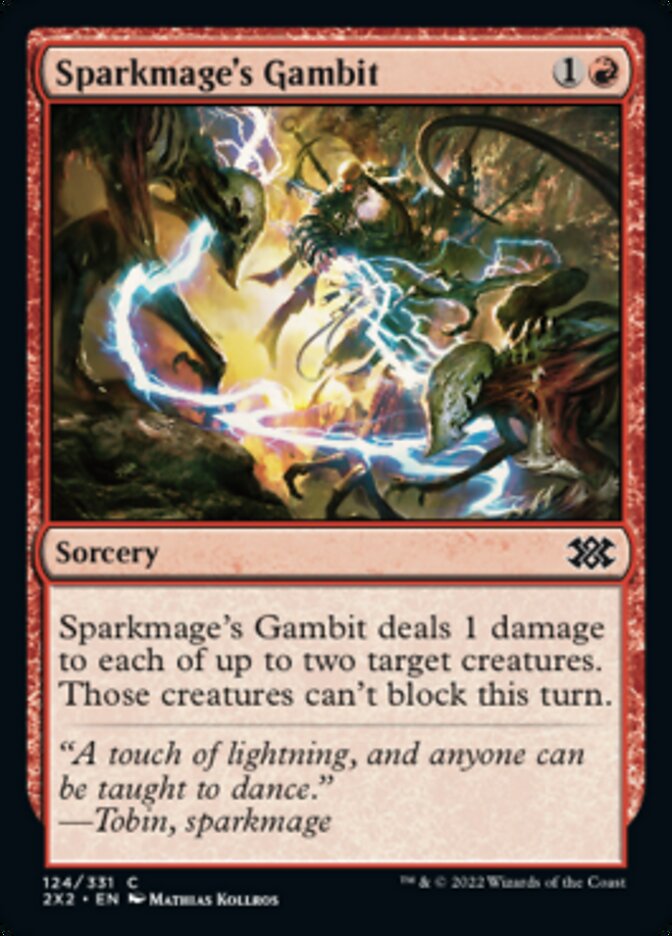 Sparkmage's Gambit [Double Masters 2022] | L.A. Mood Comics and Games