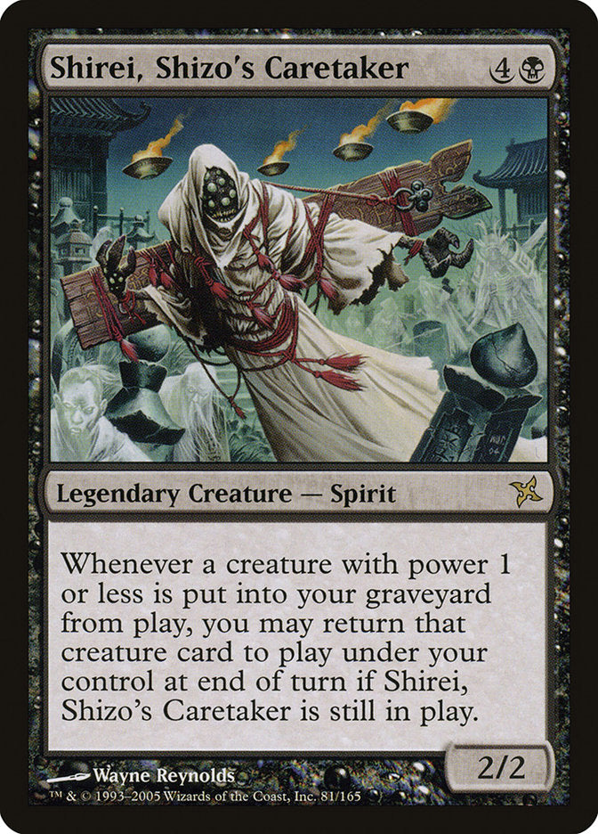 Shirei, Shizo's Caretaker [Betrayers of Kamigawa] | L.A. Mood Comics and Games
