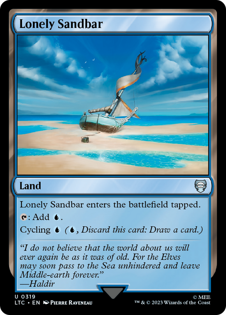 Lonely Sandbar [The Lord of the Rings: Tales of Middle-Earth Commander] | L.A. Mood Comics and Games