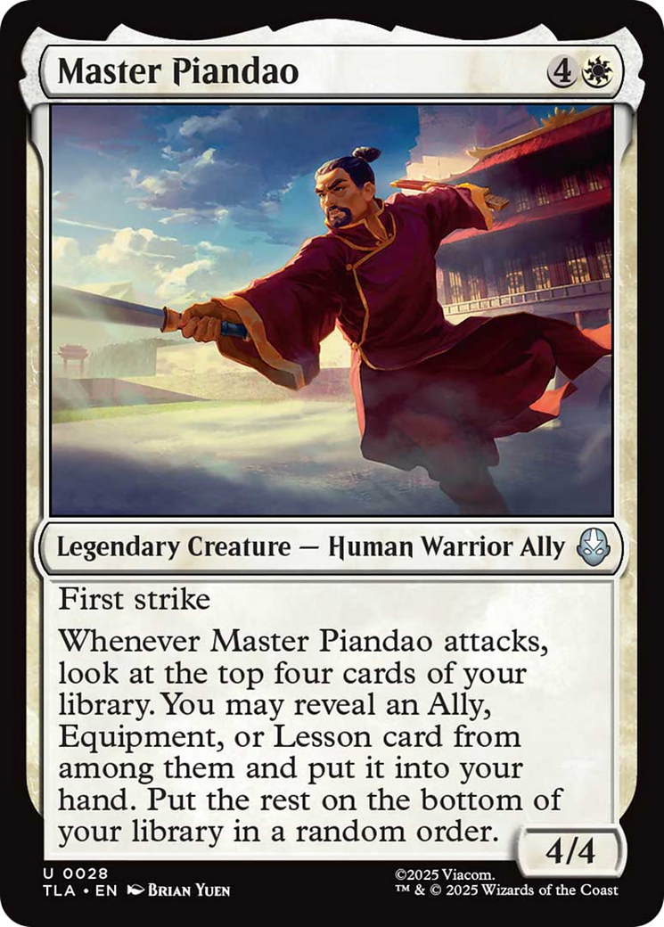 Master Piandao [Avatar: The Last Airbender] | L.A. Mood Comics and Games