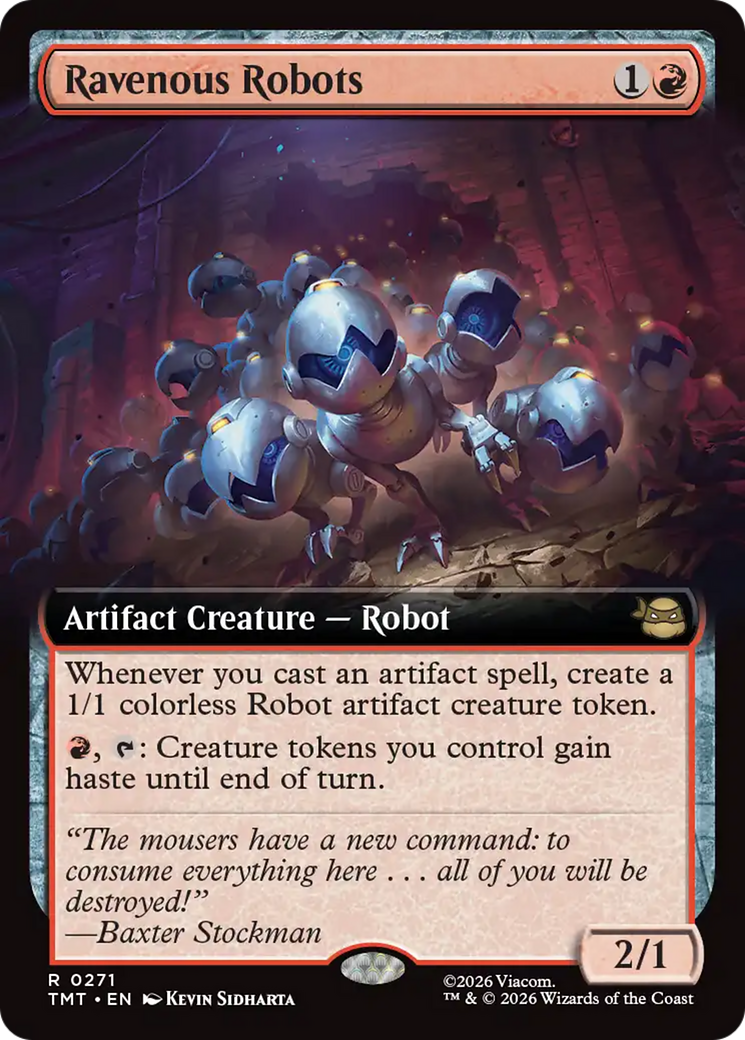 Ravenous Robots (Extended Art) [Teenage Mutant Ninja Turtles] | L.A. Mood Comics and Games